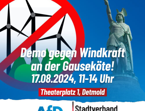 Samstag, 17.08.24: Demo gegen Windkraft an der Gauseköte! Rettet den Hermann!