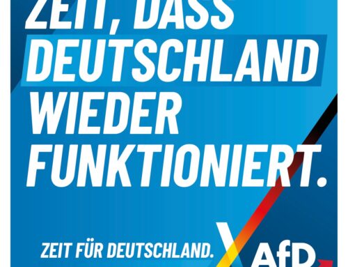 Zeit, dass Deutschland wieder funktioniert: