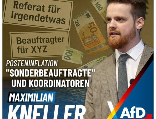 Regierung verschwendet Steuergelder!