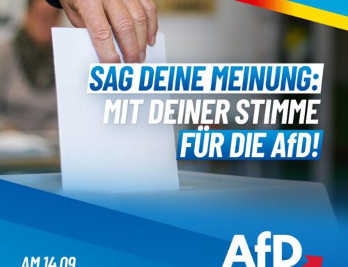Meinung sagen!