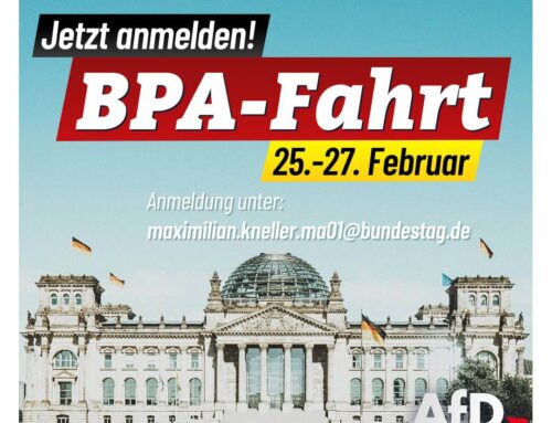 BPA-Fahrt mit Maximilian Kneller vom 25. bis 27.02.2026