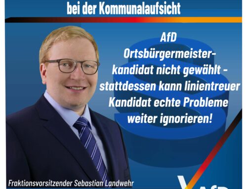 AfD erhebt Beschwerde gegen Ortsbürgermeisterwahl für den Stadtbezirk ,,Rechtes Weserufer“ bei der Kommunalaufsicht
