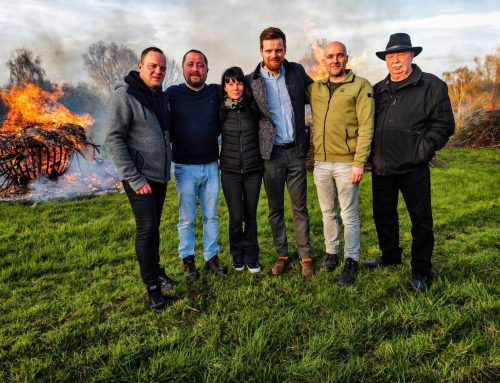 4. Alternatives Osterfeuer in Hüllhorst mit wachsendem Traditionscharakter