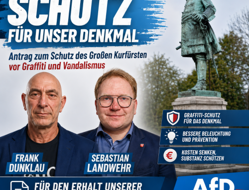 GESCHICHTE SCHÜTZEN – VANDALISMUS VERHINDERN!