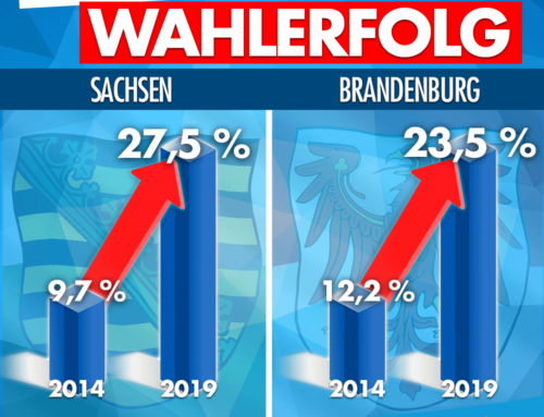 Wahlsieg in Sachsen und Brandenburg!